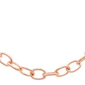 Solid Copper Chain Necklace #CN627G - 3/16 of an inch wide- Available in 16, 18, 20, 22, 24 and 30 inch lengths.