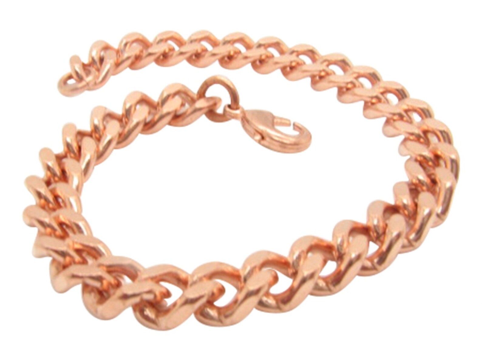 Men's Solid Copper Bracelet. 3/8 of an Inch Wide CB646G Etsy