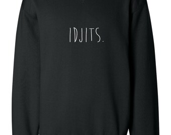 Supernatural Bobby Singer Idjits  Sweatshirt