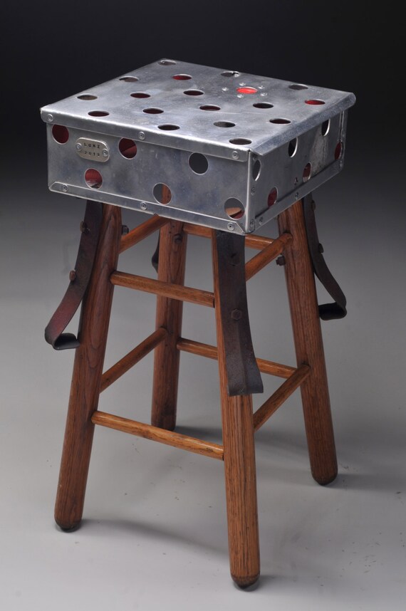 Perforated Bar Stool | Etsy