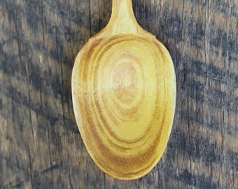 Mulberry Wood Tablespoon or Eating Spoon - Hand Carved