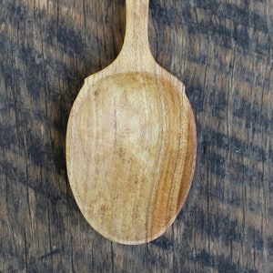 Cherry Wood Tablespoon or Eating Spoon - Hand Carved