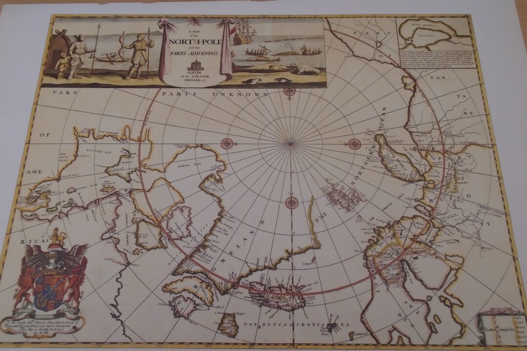 Antique Map Reprint 1989, Large Poster Print, Home Decor - Etsy