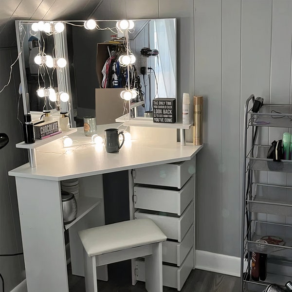 Shop Makeup Vanity Table Online Etsy