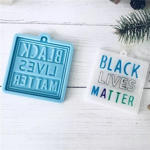 Black Lives Matter Keychain Mold (Large)