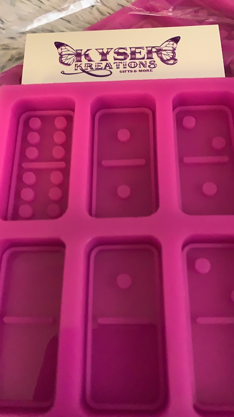 Professional size double wall Dominos mold Double Six Etsy