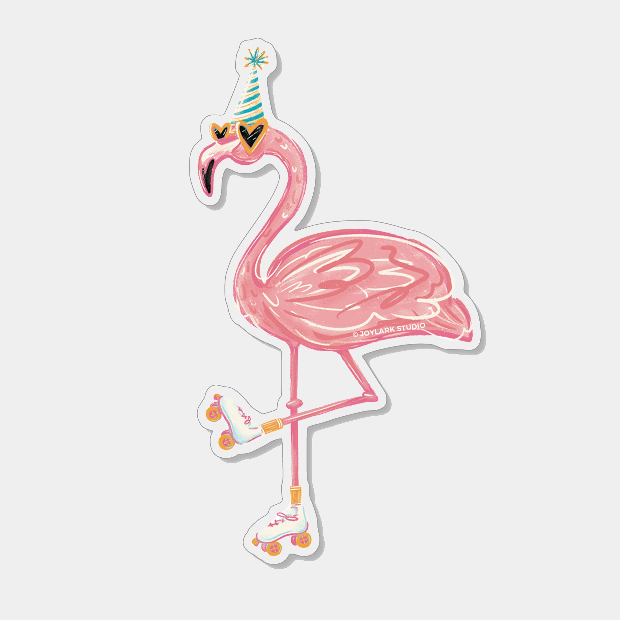 PaperPie. Little Stickers Flamingos