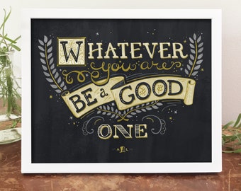 Abe Lincoln Quote Print, Black and White Wall Art, Inspirational Quote ...