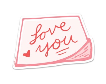 Love Note Sticker PVC-Free