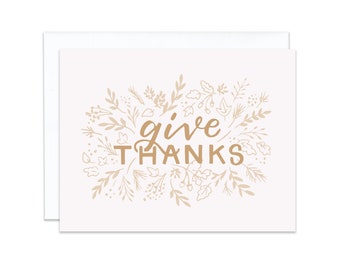 Give Thanks Card