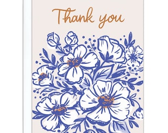 Thank You Bouquet Card