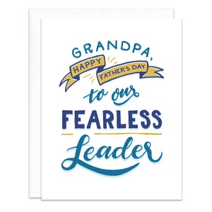 Feliz Día del Padre Abuelo – Nuestra Carta de Líder Intrépido