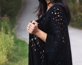 Oversized Cardigan Knitting Pattern