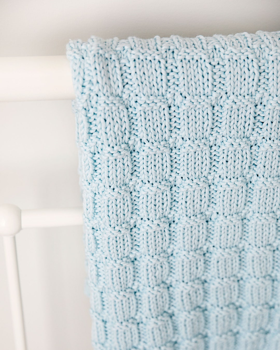 Snuggle Time Baby Blanket Knitting Pattern - Etsy