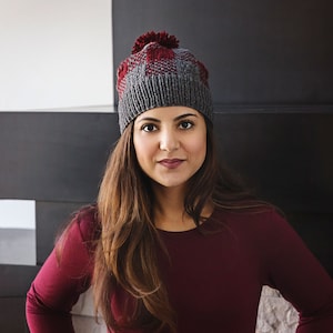 Buffalo Plaid Hat/Toque Knitting Pattern