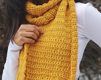 Fall to Winter Scarf Knitting Pattern