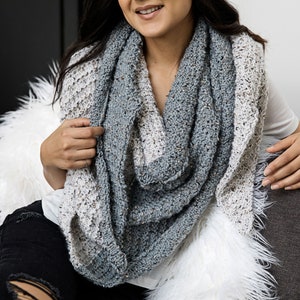 Winter Shawl Knitting Pattern
