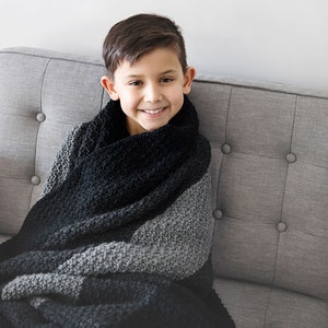 Die verblasste Decke Strickmuster