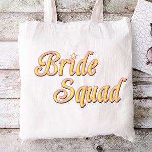 Sailor Bride Squad Tote Bag