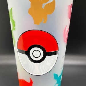 All Eeveelutions cold liquid 24oz tumbler