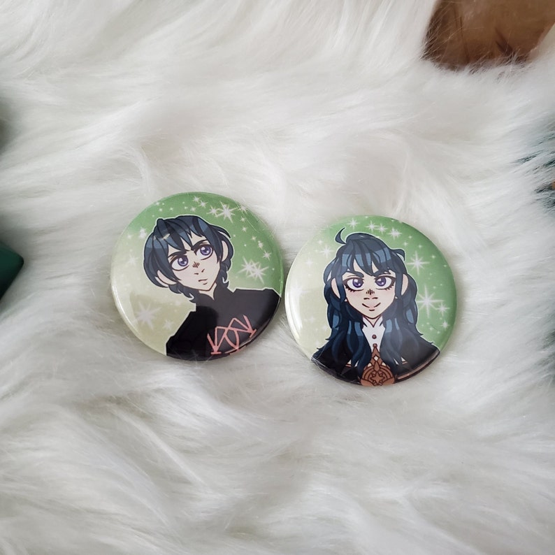 Three Houses Pinback Buttons Fire Emblem