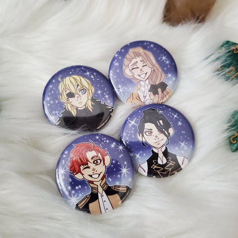 Three Houses Pinback Buttons Fire Emblem