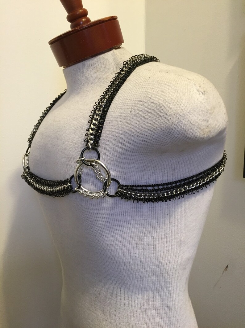Men's Chain Harness Etsy
