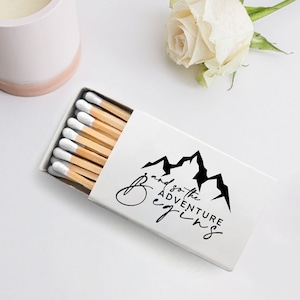 White Match Heads Wedding Favors, Customized Wedding Matchbox Favors, Personalized Matchbox Wedding Gifts, Customized Wedding Matchbox (300)