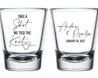 Shot Glass Engagement Shot Glasses Wedding Shot Glass Personalized Shot Glasses Personalized Shot Glass 1879 Monogram Shot Glass