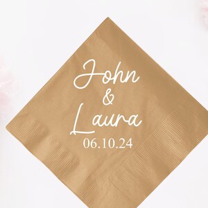 Wedding Napkin Favors and Gifts, Customized Paper Napkins, Wedding Favors, Custom Wedding Napkin, Personalized Wedding Napkin Favors (679)