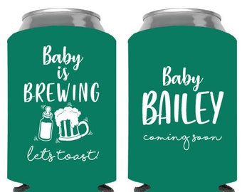 Baby Shower Koozies Etsy Baby Shower Koozies Etsy