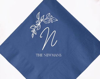 Custom Paper Napkins, Personalized Paper Napkins, Custom Wedding Napkins, Personalized Wedding Napkins, Custom Wedding Napkin Favors (382)