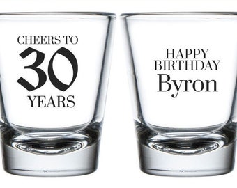 Birthday Shot Glasses, Birthday Party Shot Glass, Birthday Favors, Custom Birthday Shot Glasses, Happy Birthday Shots, Birthday shot (261)