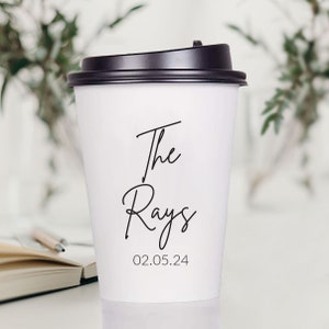 Bomboniere monouso personalizzate per tazze da caffè, tazze da caffè personalizzate per matrimoni, regali di nozze con tazze da caffè, bomboniere personalizzate per matrimoni con tazze da caffè (386)