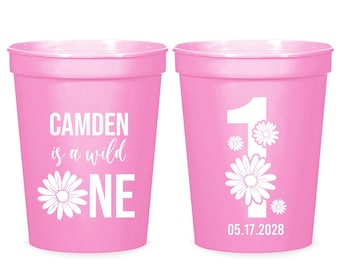 Vasos de estadio personalizados para cumpleaños, vasos de estadio personalizados, vasos de estadio para cumpleaños, vasos de estadio como recuerdo de cumpleaños (563)
