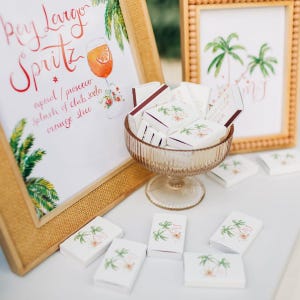 Customized Wedding Matchbox Favors, Personalized Wedding Matches, Wedding Favors Matchboxes, White Tip Match Favors, Elegant Matchbox Favors