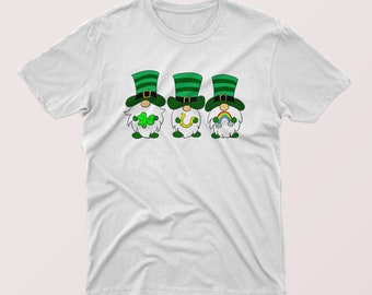 Funny Feast Day tees, St. Patrick's Day T-shirt Design, Gift T-shirts for Him and for Her, Celebration Shirt, Green Leaf Design Shirt (281)