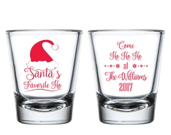 Santa I Can Explain Christmas Shot Glass Santa 2019 Merry - Etsy