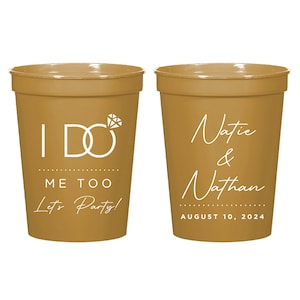 Personalized Stadium Cups 16oz, Personalized Frosted Wedding Cup Favors, Wedding Stadium Cup Favors, Stadium Cups, Personal Stadium Cup (27)