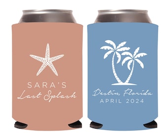Enfriador de latas personalizado para despedida de soltera, recuerdos para despedida de soltera, enfriador de latas de cerveza personalizado para despedida de soltera (63)