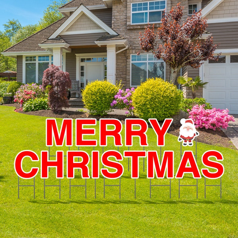 Christmas Yard Sign 