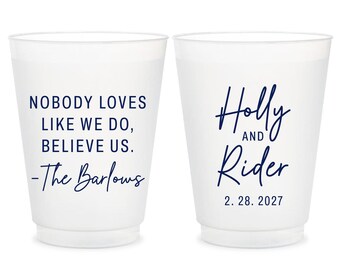 Custom Trump Frosted Cup Wedding Favors, Make Wedding Great Favors, Custom Funny Frosted Cup Wedding Favors, Wedding Frosted Cup Favor (643)