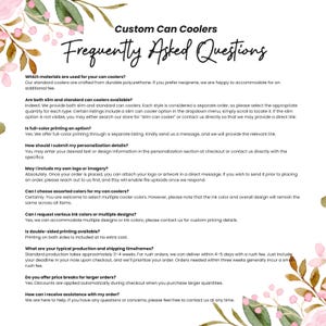 a white paper with pink flowers on it