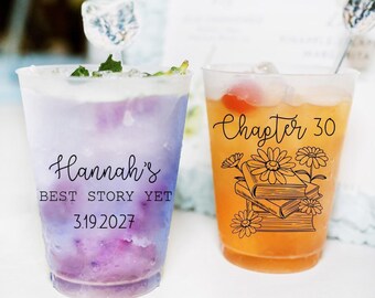 30th Birthday Bash Frosted Cups, Custom 30th Birthday Frosted Cups, Custom Frosted Cup 30th Birthday Favor, Birthday Frosted Cup Favor (647)