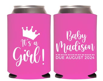 Babyparty-Geschenke und Getränkekühler „Es ist ein Mädchen“, Getränkekühler für die Babyparty „Es ist ein Mädchen“, Geschenk zur Babyparty „Es ist ein Mädchen“, Gastgeschenke „Es ist ein Mädchen“ 162