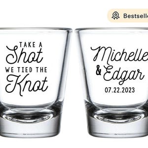 Wedding Favors, Wedding Shot Glasses, Custom Wedding Shot Glasses Personalized Wedding Favours, Personalized Wedding Shot Glass Favors (112)