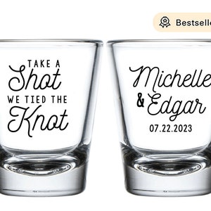 Personalized Shot Glasses as Wedding Favors, Personalized Wedding Shot Glasses as Favors, Customized Wedding Shot Glasses as Favors (112)