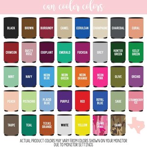 New Years Party Favor Can Coolers, Cheers To The New Year, Party Favor Beer Can Cooler for New Years Party, New Years Eve Party Favors (120) image 6