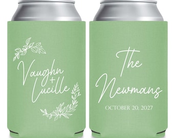Can Coolers Personalized, Custom Can Coolers, Wedding can Coolers, Customized Wedding Can Coolers, Customized Stubby Holder Weddings (372)
