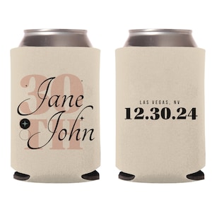 Full Color Can Coolers, Personalized Can Cooler Favors, Full Color Beer Huggers, Custom Full Color Can Cooler Favor, Party Can Coolers (627)